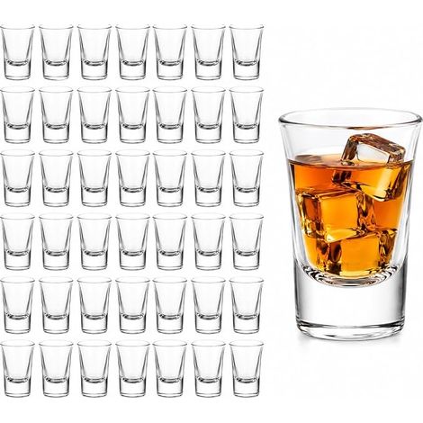 Shot Glasses Glass Shooter Glasses for Vodka, Tequila, Espresso Verrines Wedding Bar (1/5)