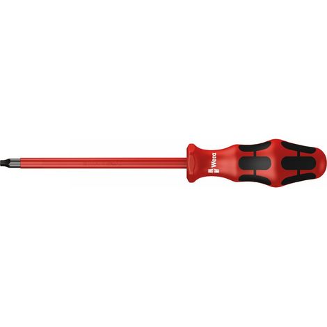 05100026001 168 i VDE SB Tournevis isolé pour vis à empreinte carrée, 3 x 150 mm, Rouge (1/5)