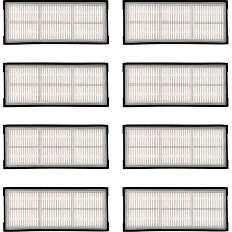 Filtre HEPA compatible pour Roborock S7, S7+, S7 MaxV, S7 MaxV Plus, S7 MaxV Ultra, S8 Pro Ultra, S8, S8+ - Kit d'accessoires de remplacement, 8 pièces (1/5)