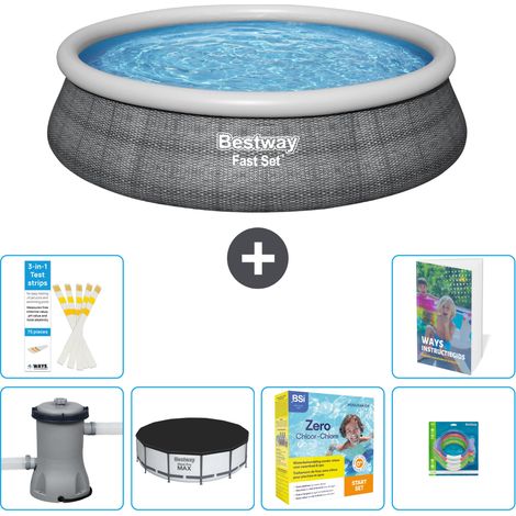 Bestway Piscina Bestway Fast Set Rotonda - 457x84 cm - 7-pezzi  S231