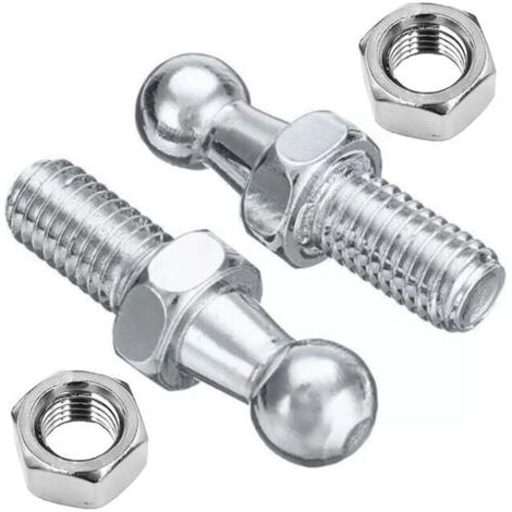 Rotule De Verin Rotule M6 - Boulon M6 2 pièces Boulon à rotule professionnel M6 Repalcement pour vérins à gaz Bouchon à extrémité sphérique (1/5)
