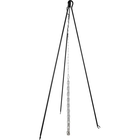 Trépied barbecue - Four Hollandais - L 5,1 cm x l 5,9 cm x H 118 cm - Livraison gratuite (1/5)
