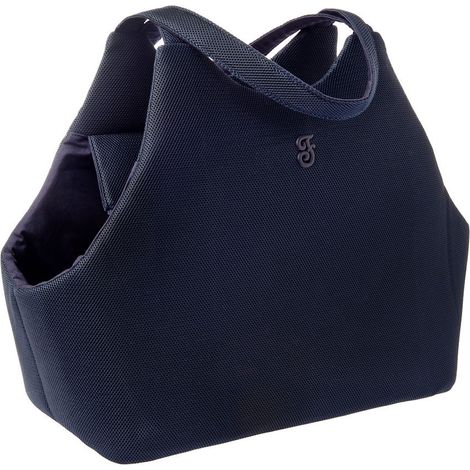Borsa trasportino traforata con guinzaglio e gadget removibile modello Lilli per cani e gatti