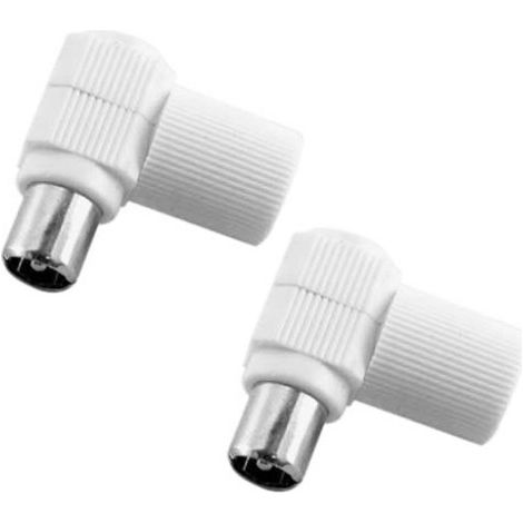 nuovaVideosuono 9/41 cambiador de género para cable F Blanco