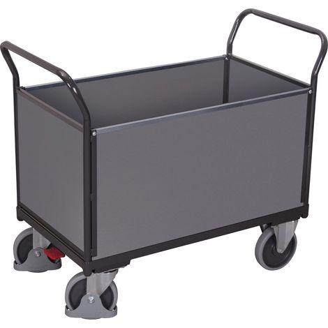 Cordes Vierwandwagen RAL 7016 Holzoberfläche (1/4)