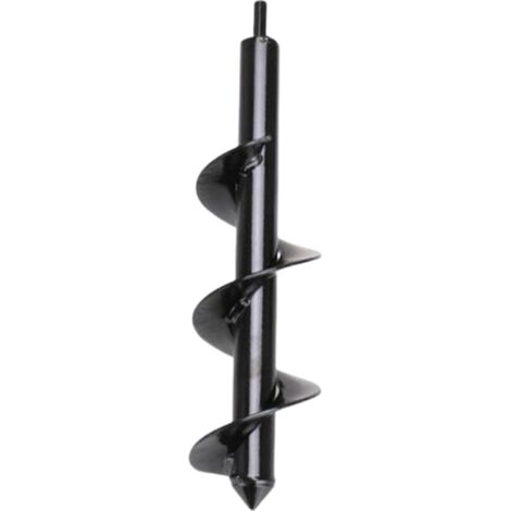 Foret Jardin - 80 mm x 300 mm - Tariere Helicoidale Pour Perceuse - Plantation Fleurs Arbres Arbustes - 1 Piece
