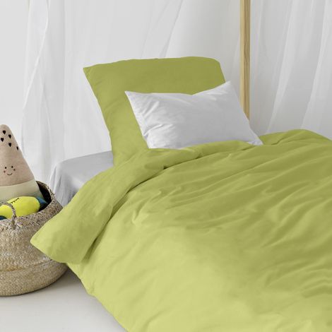 Basic Juego nórdico 2 piezas 140x200 cm (Cama 80) Verde (1/4)