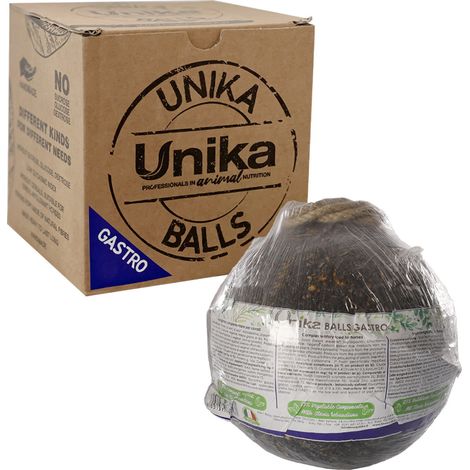 UNIKA BALLS GASTRO 2,5kg CAVALLO per acidità gastrica (1/3)