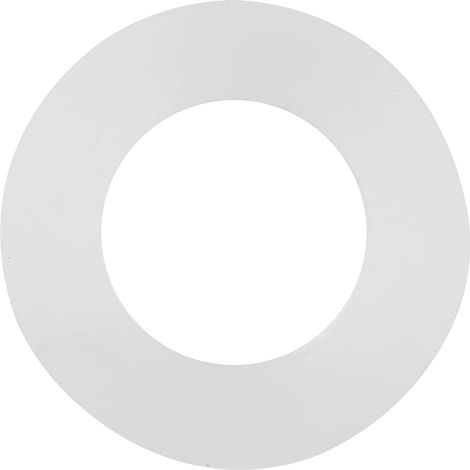 Rondelle Plate, 12 rondelles d'étanchéité en Silicone Blanc pour Joint torique, rondelle de Blocage ondulée, kit d'assortiment d'œillets d'étanchéité, Joint Plat pour tuyaux à Soufflet(1.2") (1/5)