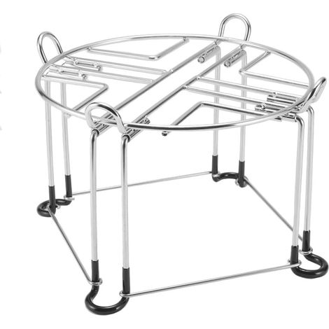 Support de filtre à eau pour grands plans de travail de 15,5 cm et 23,5 cm en acier inoxydable (1/5)