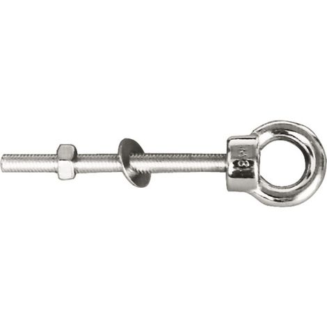 Piton inox œil 8mm - ORANGEMARINE - 100 mm (1/2)