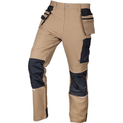 Neo Mix&Match pantaloni da lavoro beige e neri taglia S (1/3)