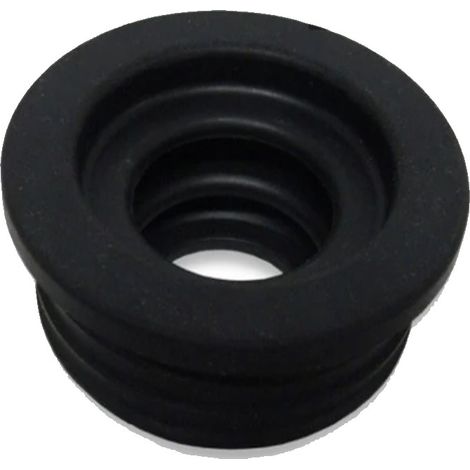 GUARNIZIONE A MORSETTO IN GOMMA PER CURVA SCARICO Ø47MM - COLORE NERO