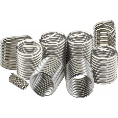 HELICOIL MOLLE RICAMBIO RIPRISTINA RIPARAZIONE RIPARA FILETTI ROVINATI K-COIL 10 pezzi - Misura 16 x 1,5