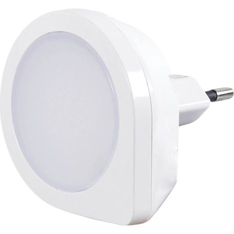 Veilleuse LED multicouleurs 0.4W, inter. poussoir - Tibelec (1/5)