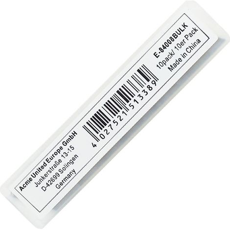 RECAMBIO 10 CUCHILLAS A-SERIES 18MM  E-84008 BULK