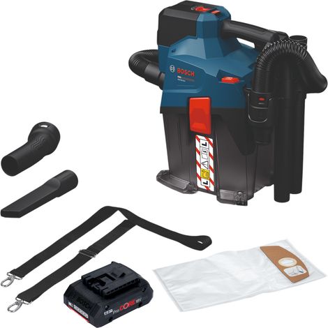 Bosch GAS 18V-6L S Akku Staubsauger 18 V 6 l Staubklasse L + 1x ProCORE Akku 4,0 Ah - ohne Ladegerät