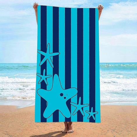 Mikrofaser-Reisehandtuch für Damen – Weiches Material, schnelltrocknend und hoch saugfähig, ideal für Strand, Schwimmen, Urlaub und Outdoor-Aktivitäten. (1/5)