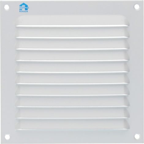 Rejilla louver 436 150X150MM POXY BLANCO NR RAL 9010 - RENSON - 41501506