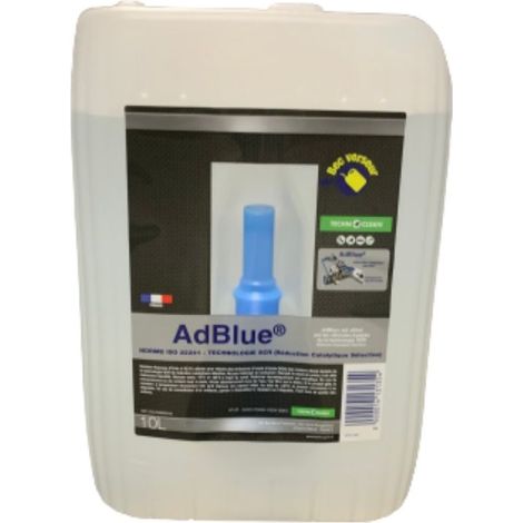 Topcar – Adblue 10 litres – Réduit les émissions polluantes – Conforme aux normes Euro 6 – ADBLUE10