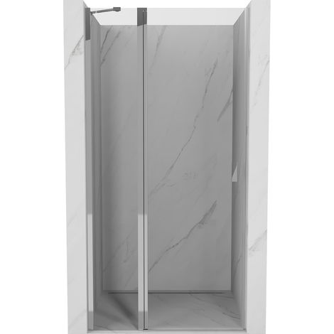 Mexen Mist porte de douche battante 110 cm, transparent, chrome - 8A4-110-000-01-00 (1/5)