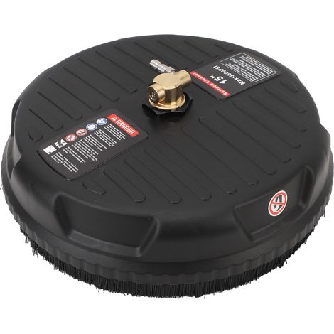 Nettoyeur de surface 15 pouces pour nettoyeur haute pression, pression de travail 3600 PSI, raccord rapide 1/4 pouce, avec 2 lances d'extension (1/5)
