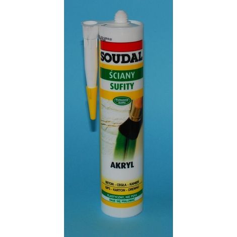 Acryl Soudal Weiß 280 ml - SIL akrl SOU (1/4)