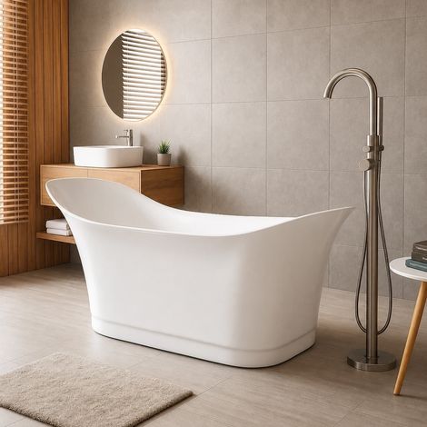 Baignoire autoportante Santa Fe - Badplaats - 170 x 78 x 82 cm - (1/5)
