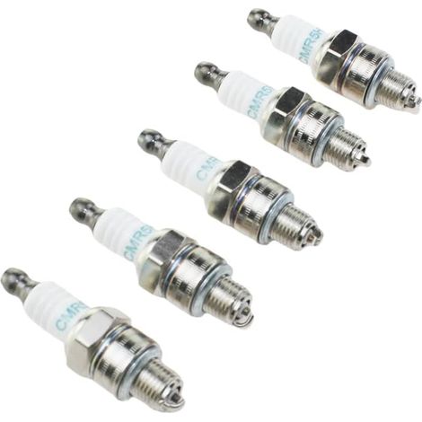 Juego de 5 bujías CMR4A 590710201 para desbrozadora, cortasetos y sopladora Husqvarna HQT-4 (1/2)