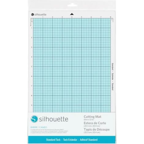 Hochformat A4 Standard-Schneidematte • Silhouette (1/2)