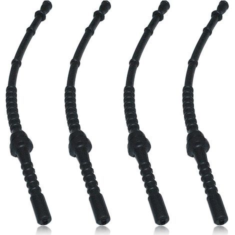 4 - Tuyau De Carburant - Kit D'alimentation - Compatible Débroussailleuse Stihl Fs120 Fs250 Fs350 - Noir - 3mm (1/5)