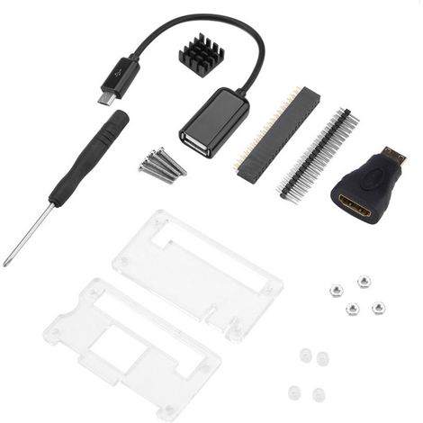 1 Basis-Zubehörset für Raspberry Pi Zero W / Zero (1/5)