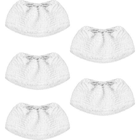 5er-Pack Mikrofasertücher für Kärcher Easyfix Dampfreiniger SC1, SC2, SC3, SC4 und SC5. Zubehör inklusive. (1/5)