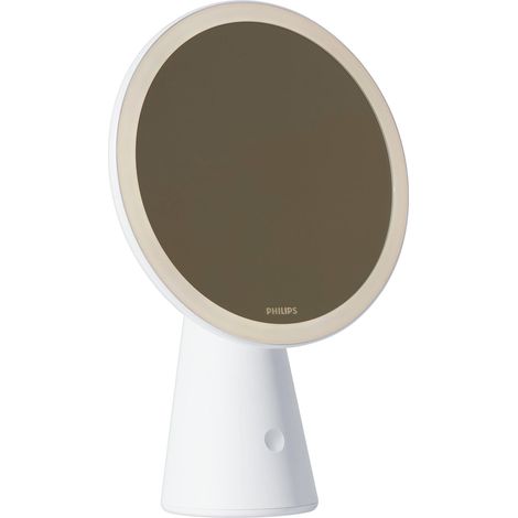 Philips Mirror Tischlampe LED weiß tragbar