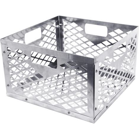 Panier à barbecue à charbon de bois en acier inoxydable (1/5)