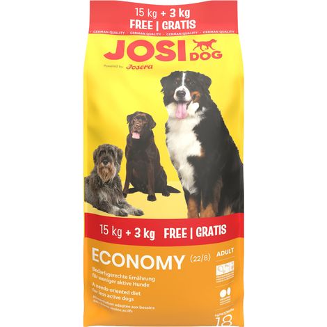 Josera JosiDog Hundetrockenfutter Adult 15 + 3 kg Economy