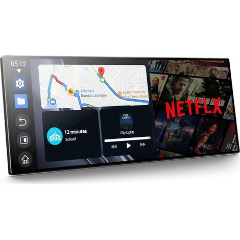 Écran CarPlay Voiture 10.25 Pouces, Autoradio Portable sans Fil avec Youtube Netflix TikTok, CarPlay (1/5)