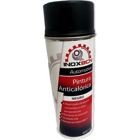 Spray Pintura Anticalorica 800 grados Color Negro