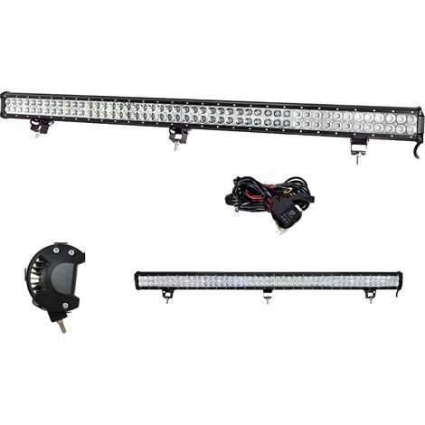 Barra de luz LED, diseño de doble fila, temperatura de color de 6000K (1/2)