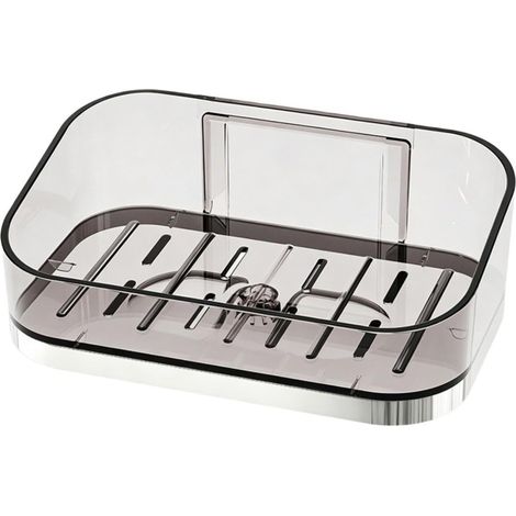 Self-adhesive wall-mounted soap dish, no drilling required (1/5)