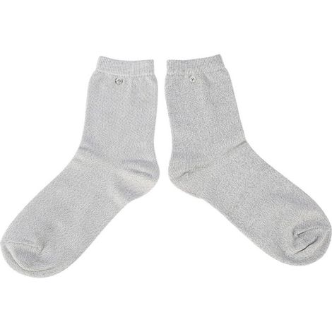 1 Paire de Chaussettes de Massothérapie Anti-Douleur avec Électrodes - Type Long pour Physiothérapie (1/5)