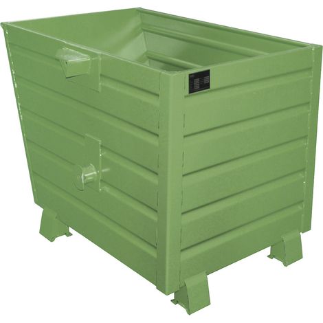 eurokraft pro, Benne basculante, emboîtable, volume 0,7 m³,