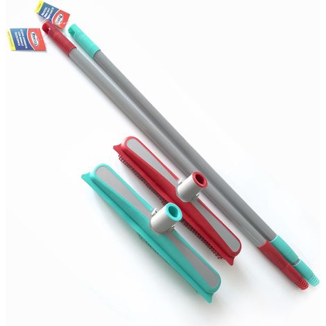 MAURY'S SCOPA GOMMATA CON MANICO TELESCOPICO IN COLORAZIONE ASSORTITA (1/2)