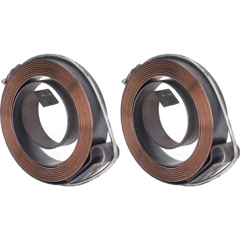 2Pièces Ressort de Rappel pour Perceuse à Colonne, Accessoire en Acier, Ressort Spirale de Retour pour Perceuse d'Établi (1/5)