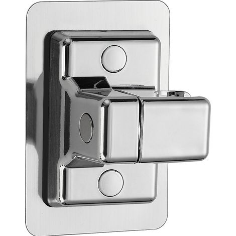 Nouveau support de douche sans perçage, dispositif divin pour salle de douche, siège suspendu à pommeau réglable, base murale fixe pour canopée effet (1/5)
