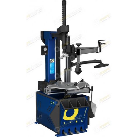Desmontadora de ruedas automática con brazo articulado y calderín 380V