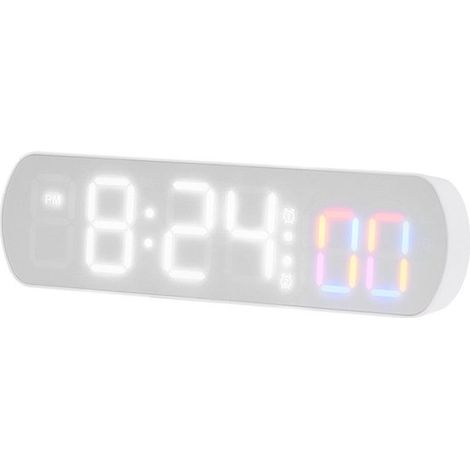 Semplice orologio elettronico multifunzione con sveglia a LED,visualizzazione della temperatura e dei secondi saltanti (1/2)