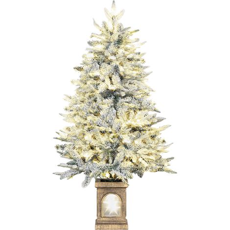 Sapin de Noël pliable adapté pour salon, meuble de rangement pratique et fonctionnel, facile à installer et à ranger (1/5)