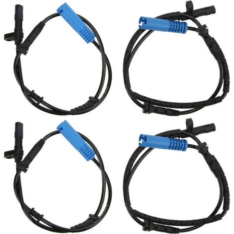 4 Stück/Set ABS-Raddrehzahlsensor vorne hinten links rechts Ersatzteil 34526756384. (1/4)