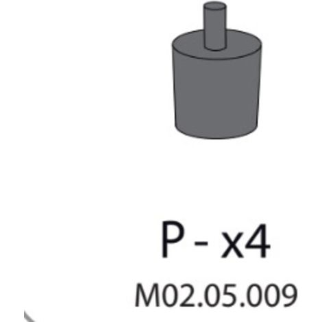 R PX4 X ARMADIO SPOGLIATOIO RESINA A 1 POSTO IN KIT C/SERRAT- 1,0 pz
